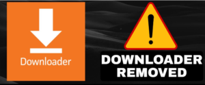 downloader removed firestick