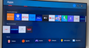 Samsung App Store tv